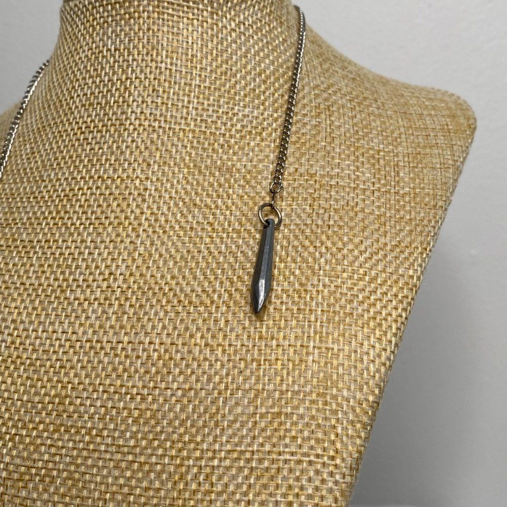 VINTAGE Small Silver Bullet Chain - Picture 2 of 4